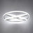 Modern Forms Veloce 1 Light 36" LED Chandelier/3000K, Titanium