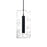 Modern Forms Cambria 1 Light 8" LED Mini Pendant/3000K, Black