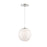 Modern Forms Cosmic 1Lt Crystal LED Pendant/3000K, Nickel - PD-28801-BN