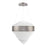 Modern Forms Luzerne 1Lt 26" LED Pendant/3000K, Nickel