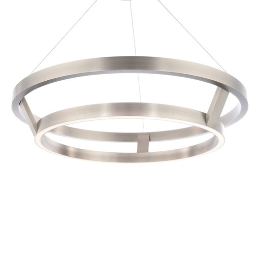 Modern Forms Imperial 2Lt 42" LED Chandelier/3000K, Nickel - PD-32242-BN