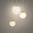 Modern Forms Pisces 3Lt 11.9" LED Round Pendant/CCT, Brass