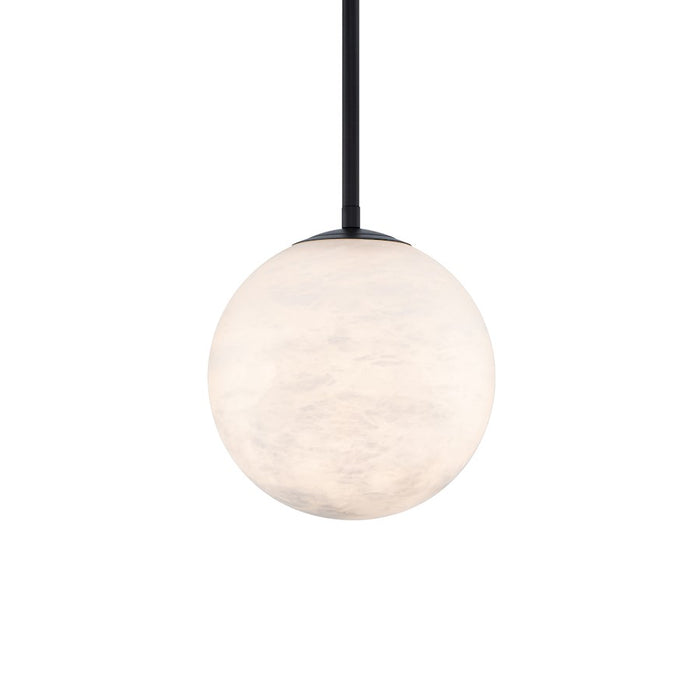 Modern Forms Pisces 1 Light 8" LED Mini Pendant/2700K, Black