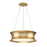 Modern Forms Tango 1 Light LED Chandelier/3000K, Gold Leaf - PD-34620-GL