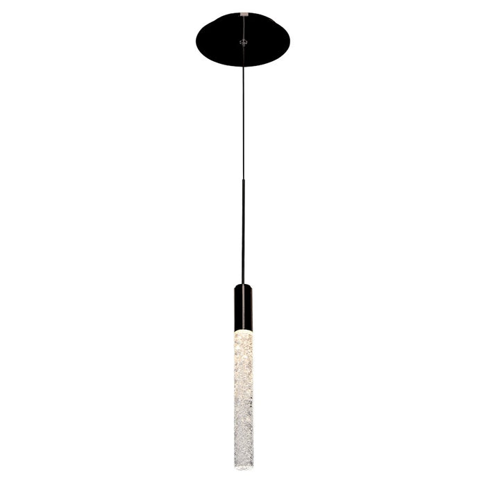 Modern Forms Magic LED 1Lt LED Pendant/Round Canopy/3000K, Black - PD-35601-BK