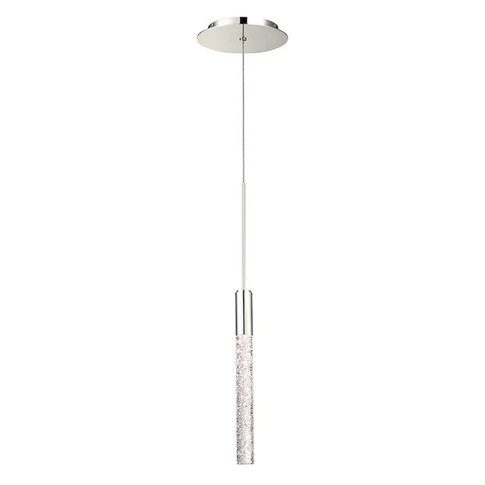 Modern Forms Magic LED 1Lt LED Pendant/Round Canopy/3000K, Nickel - PD-35601-PN