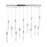 Modern Forms Magic 14Lt 40" LED Linear Pendant/3000K, Nickel - PD-35614L-PN