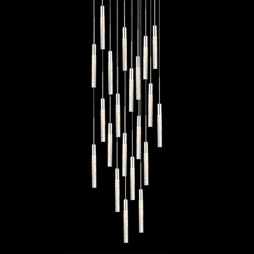 Modern Forms Magic LED 21Lt Round Pendant/3000K, Nickel