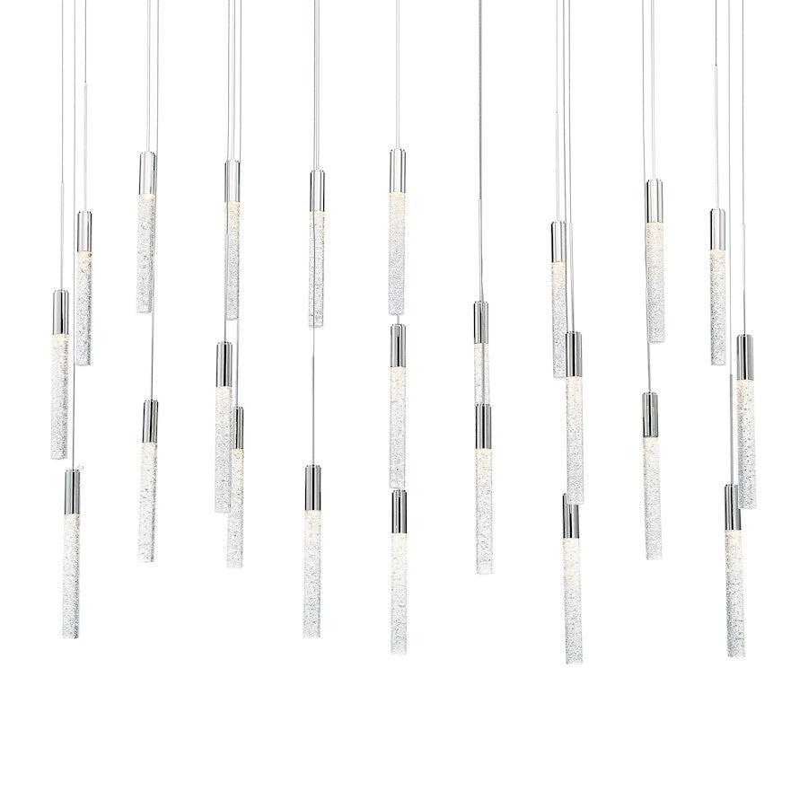 Modern Forms Magic LED 23Lt Linear Pendant/3000K, Nickel - PD-35623L-PN