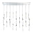 Modern Forms Magic LED 23Lt Linear Pendant/3000K, Nickel