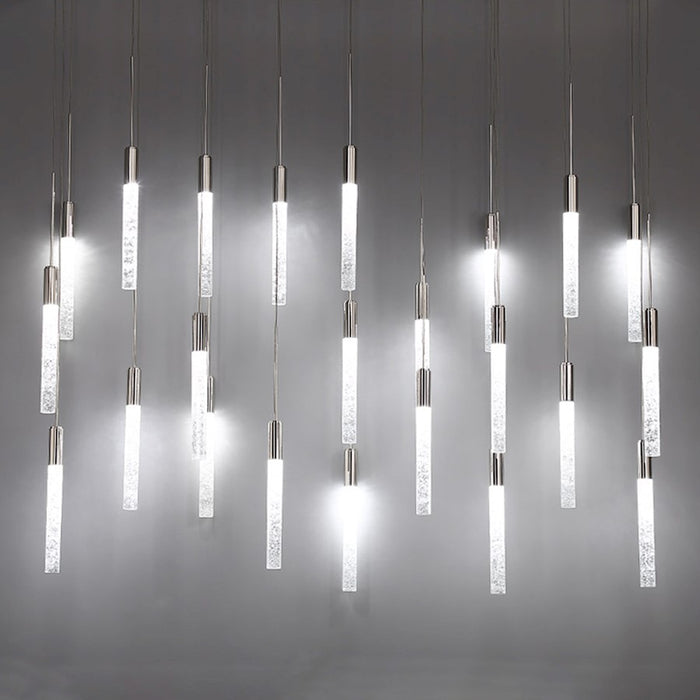 Modern Forms Magic LED 23Lt Linear Pendant/3000K, Nickel