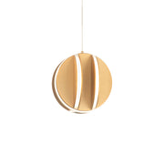 Modern Forms Carillion LED 1 Light Mini Pendant/3000K, Aged Brass - PD-36206-AB