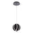 Modern Forms Carillion LED 1 Light Mini Pendant/3000K, Black