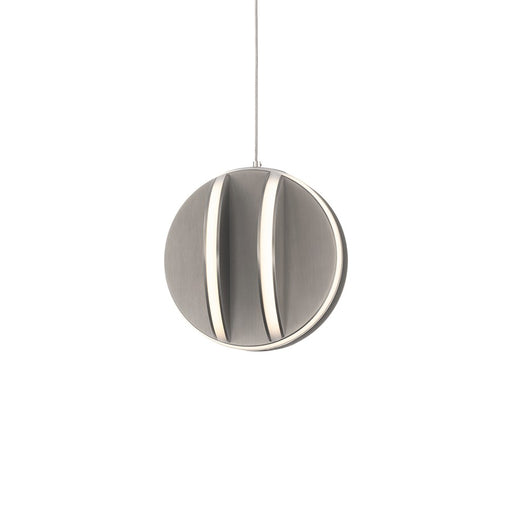 Modern Forms Carillion LED 1Lt Mini Pendant/3000K, Nickel - PD-36206-BN