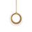 Modern Forms Serenity 1Lt 10" LED Mini Pendant/3000K, Brass