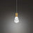 Modern Forms Plum 1 Light 6" LED Mini Pendant/3000K, Aged Brass