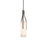 Modern Forms Firenze 1Lt 22" LED Pendant/3000K, Nickel/Alabaster