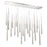 Modern Forms Cascade LED 23Lt Crystal Linear Pendant/3500K, NK - PD-41723L-PN