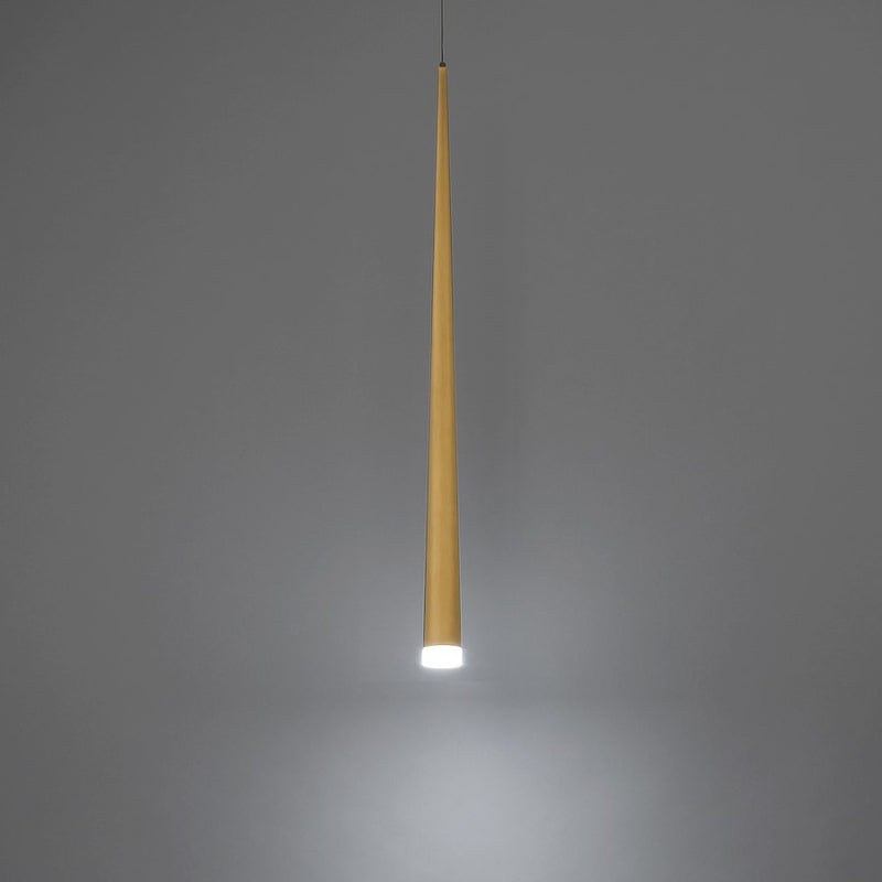 Modern Forms Cascade 28" LED 1Lt Crystal Pendant/3500K, Brass