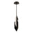 Modern Forms Azure 1 Light 16" LED Mini Pendant/3000K, Black