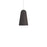 Modern Forms Pompeii 1Lt 6" LED Mini-Pendant, Bassalt/Black