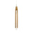 Modern Forms Saber 1 Light 24" LED Mini Pendant/3000K, Aged Brass - PD-48424-AB