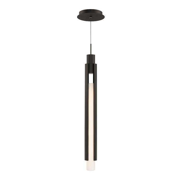 Modern Forms Saber 1 Light 24" LED Mini Pendant/3000K, Black