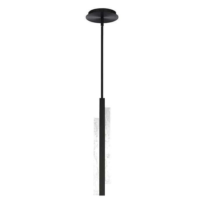 Modern Forms Tandem 1 Light 17" LED Mini Pendant/3000K, Black