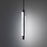 Modern Forms Tandem 1 Light 17" LED Mini Pendant/3000K, Black