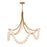 Modern Forms Parel 1 Light 46" LED Pendant/3000K, Aged Brass