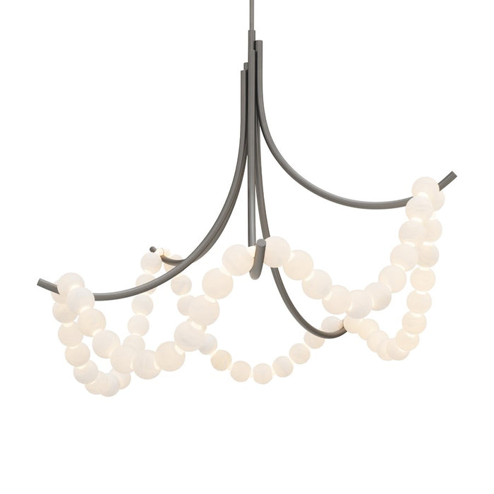 Modern Forms Parel 1 Light 46" LED Pendant/3000K, Antique Nickel - PD-50446-AN