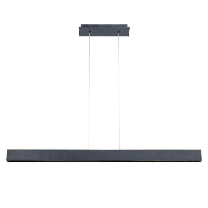 Modern Forms BDSM 1 Light 42" LED Linear Pendant/3000K, Black