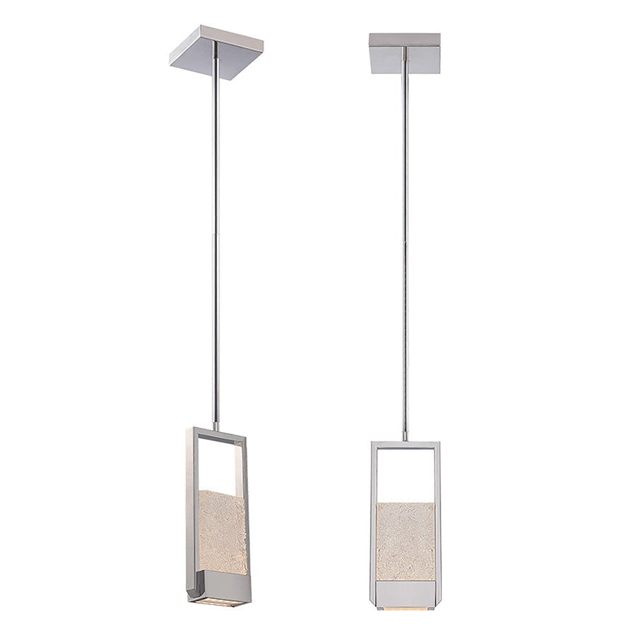 Modern Forms Swing 2 Light LED Pendant/3000K, Chrome - PD-52512-CH