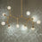 Modern Forms Catalyst LED 10Lt Vertical Chandelier/3000K, Brass