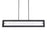 Modern Forms Equilibrium 1Lt 48" LED Linear Pendant/3000K, Black