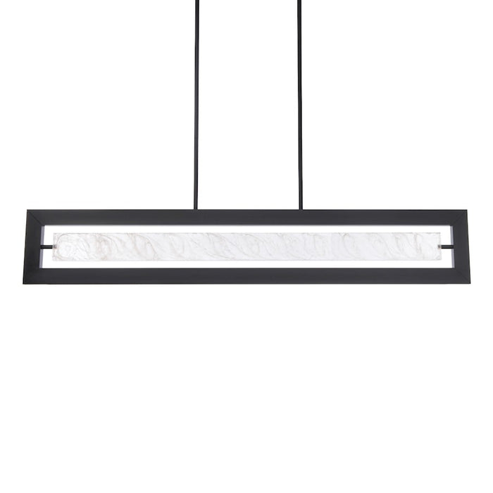 Modern Forms Equilibrium 1Lt 48" LED Linear Pendant/3000K, Black