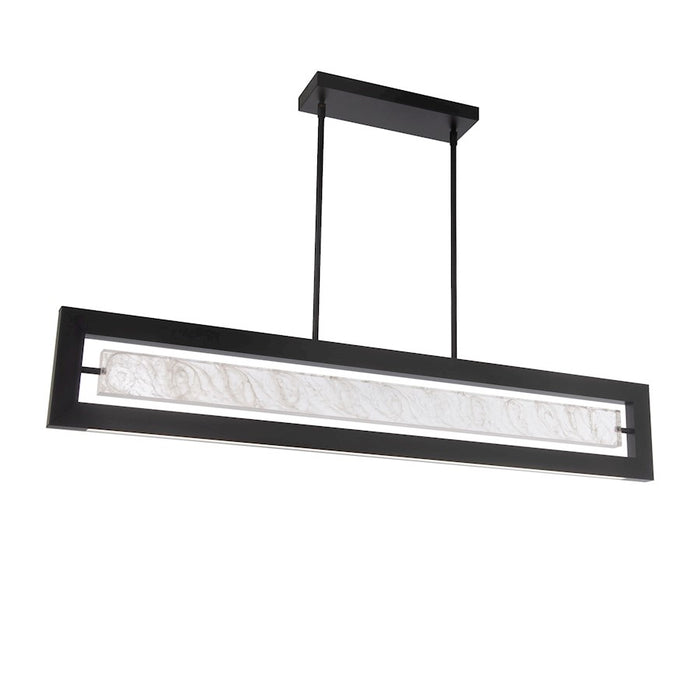 Modern Forms Equilibrium 1Lt 48" LED Linear Pendant/3000K, Black