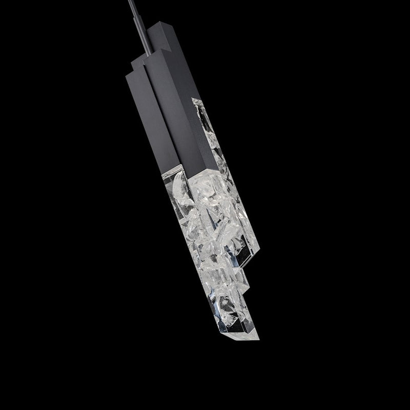 Modern Forms Montage 1 Light 32" LED Mini Pendant/3000K, Black