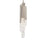 Modern Forms Montage 4Lt 32" LED Mini-Pendant, Brushed Nickel/Clear