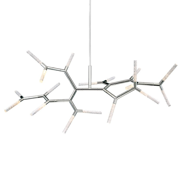 Modern Forms Kryptonite 18Lt 55" Horiz LED Chandelier/3000K, NK