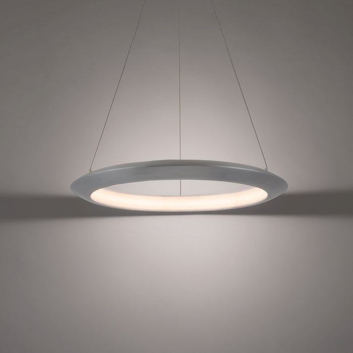 Modern Forms The Ring 1Lt 24" LED Round Pendant/2700K, Aluminum