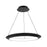 Modern Forms The Ring 1Lt 24" LED Round Pendant/2700K, Black - PD-55024-27-BK