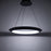 Modern Forms The Ring 1Lt 24" LED Round Pendant/3000K, Black