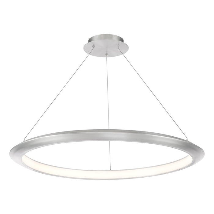 Modern Forms The Ring 1Lt 36" LED Round Pendant/2700K, Aluminum - PD-55036-27-AL