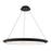 Modern Forms The Ring 1Lt 36" LED Round Pendant/3000K, Black - PD-55036-30-BK