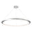 Modern Forms The Ring 1Lt 48" LED Round Pendant/2700K, Aluminum - PD-55048-27-AL