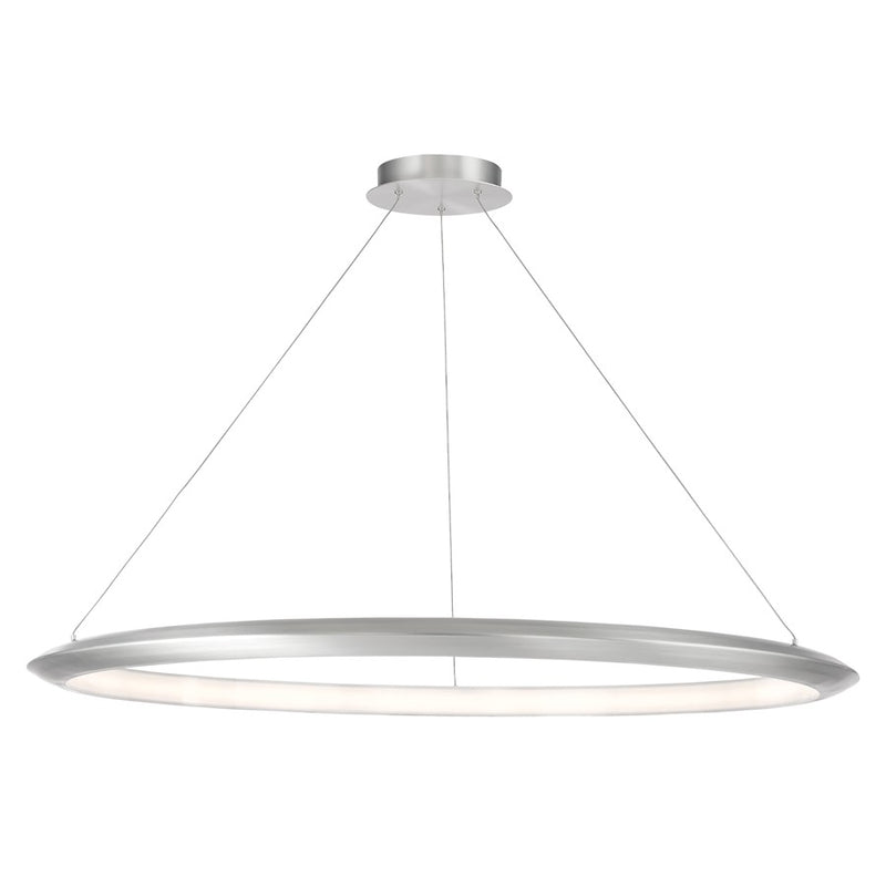 Modern Forms The Ring 1Lt 48" LED Round Pendant/3000K, Aluminum