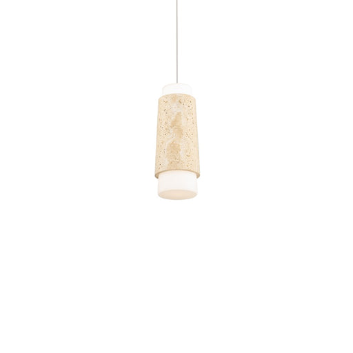 Modern Forms Chauncey 5" LED Mini-Pendant, BG/BR/BG/Opal - PD-5513-40-WV-AB