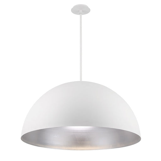 Modern Forms Yolo 1Lt 35" LED Pendant/3000K, Black/Gold Leaf - PD-55735-GL