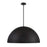 Modern Forms Yolo 1Lt 35" LED Pendant/3000K, White/Silver Leaf